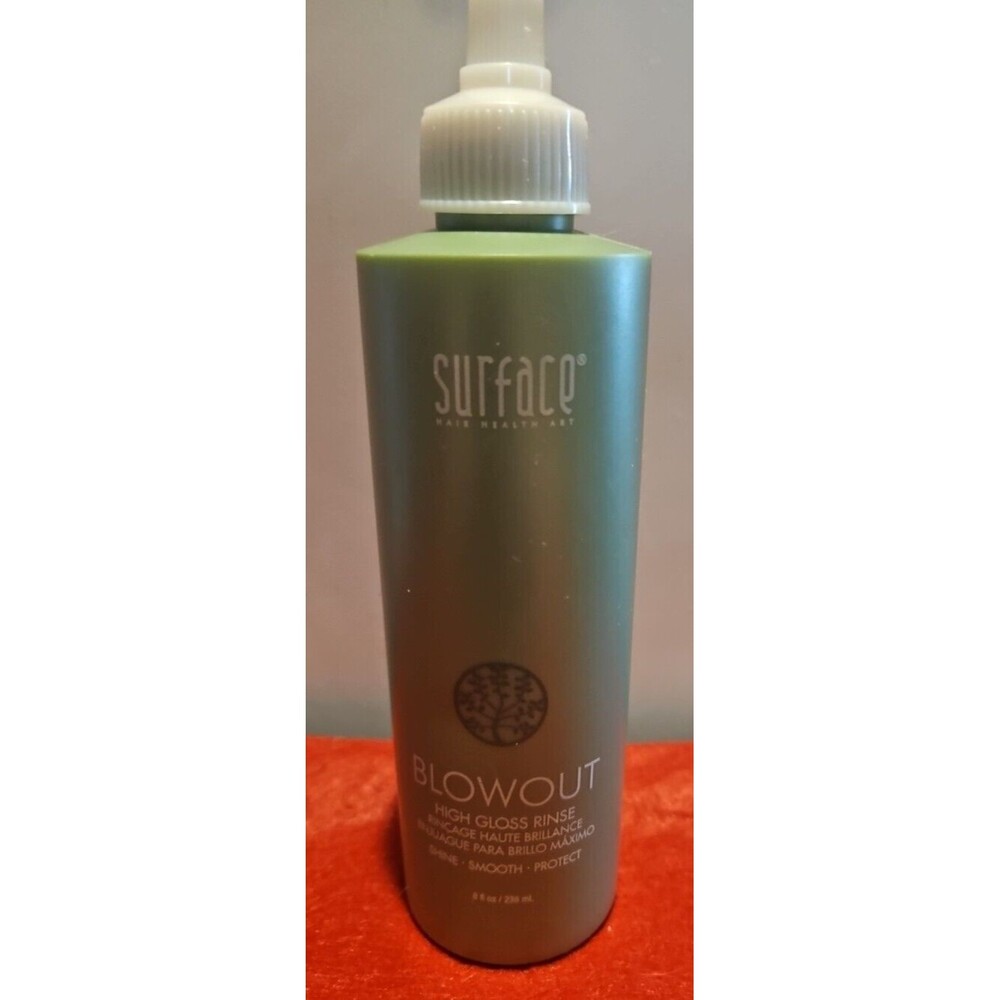 Surface Hair BLOWOUT high Gloss Rinse Shine Smooth Protect 8oz New